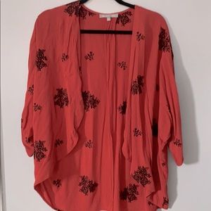 Daniel Rainn Embroidered Kimono